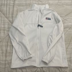 Lightweight white sweater, size medium