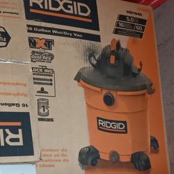 Ridgid new vacuum