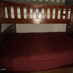 Bunk Bed Twin Over Full With Mattresses