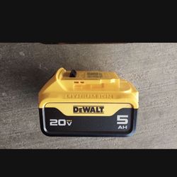 Dewalt 20 Volt 5AH