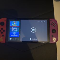 Nintendo Switch Oled Pokémon Scarlet And Violet Edition 