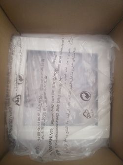 Vent fan w led flat panel $10