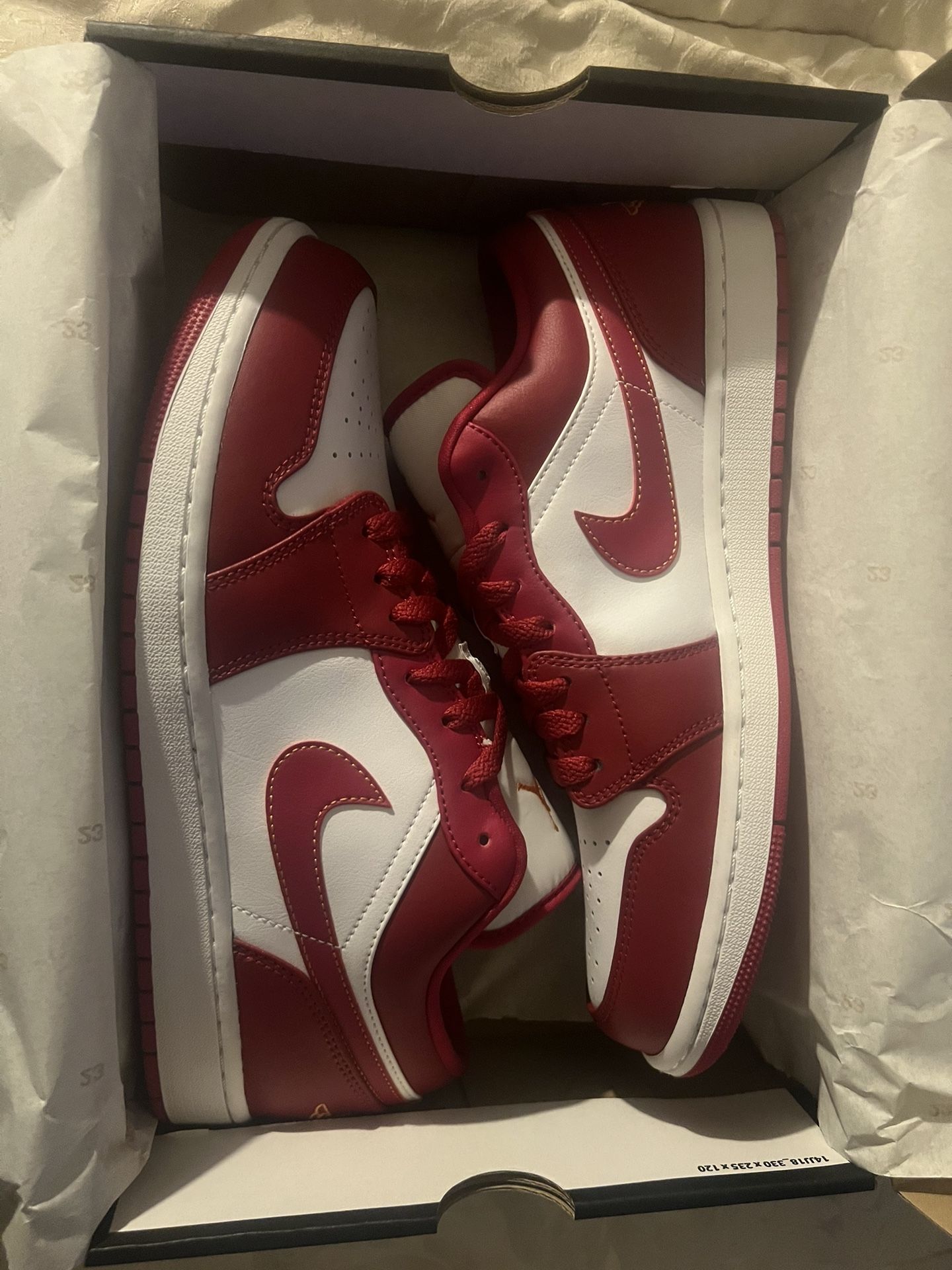 Jordan 1 Low Cardinal