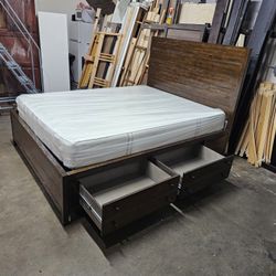 Queen Bed And Mattress