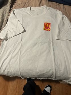 Travis Scott Cactus Jack McDonald's Action Figure T-Shirt White Mens X-Large 2020