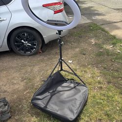 Ring Light With Case & Tripod 
