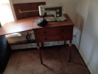 Sears sewing machine from the 70s house pick up