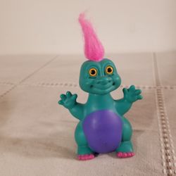 Vintage Dinosaur Troll Doll