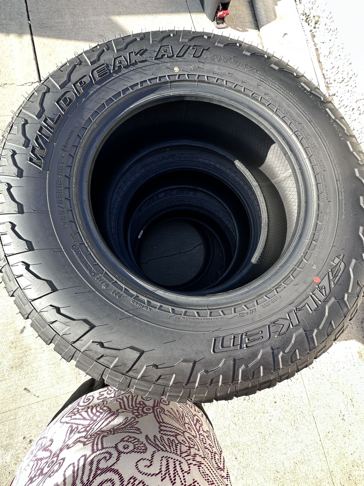 285/65R18 Falken Wildpeak AT3w