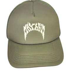 Lost Enterprises Lightning Mayhem Trucker Hat Dark Olive Military Green Snapback