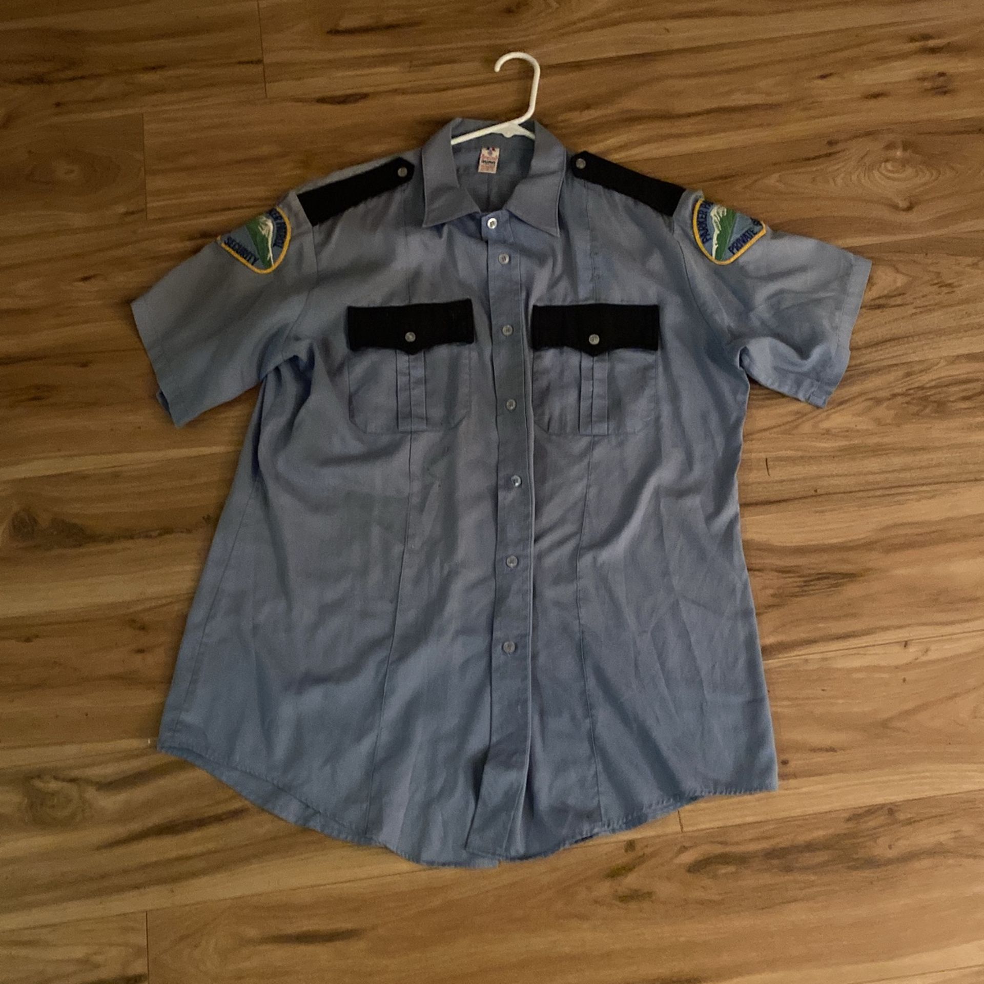 Vintage Parker Patrol Security Shirt