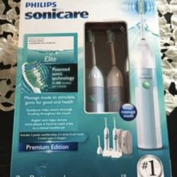 Phillip Sonicare Dual electric Toothbrushes  