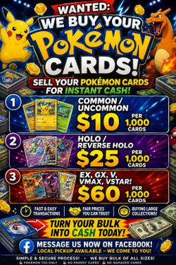 BUYING POKÉMON BULK CARDS!