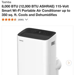 Portable AC - Toshiba Brand New