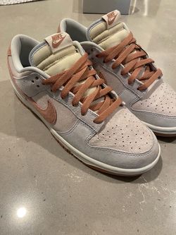 Nike Dunk Low “Fossil”  Suede Low-Top Sneakers size 9.5 Men