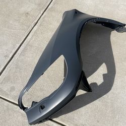 Fender For 2008-2014 BMW X6 Front LH Primed Fiberglass with HeadLamp Washer Hole