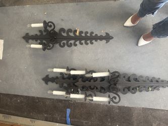 Wrought Iron Wall Sconce Sold Individual 