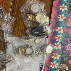 Men’s and women’s watches