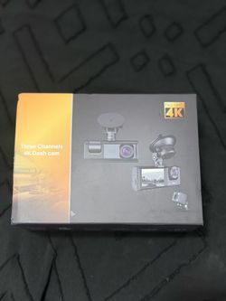 3 channels 4k dash cam