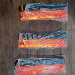 Stark Roadside Folding Safety Triangle Reflector Warning Kit 3-Pack