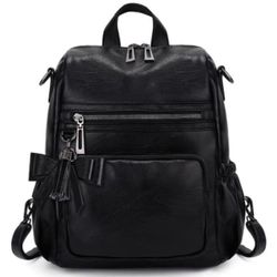 Women's Fashion Backpack 1173 Black