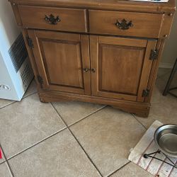 Antique Wood Dresser