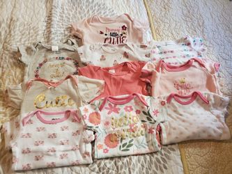 Baby girl Onesies 3-6 months