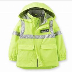 Carter's Boys' Little Police Raincoat Slicker 