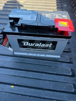 Battery duralast platinum brand new