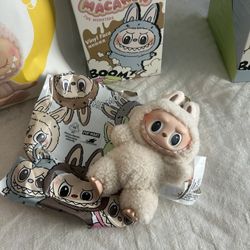 Labubu Authentic “Soy Milk” From The Macaron Series