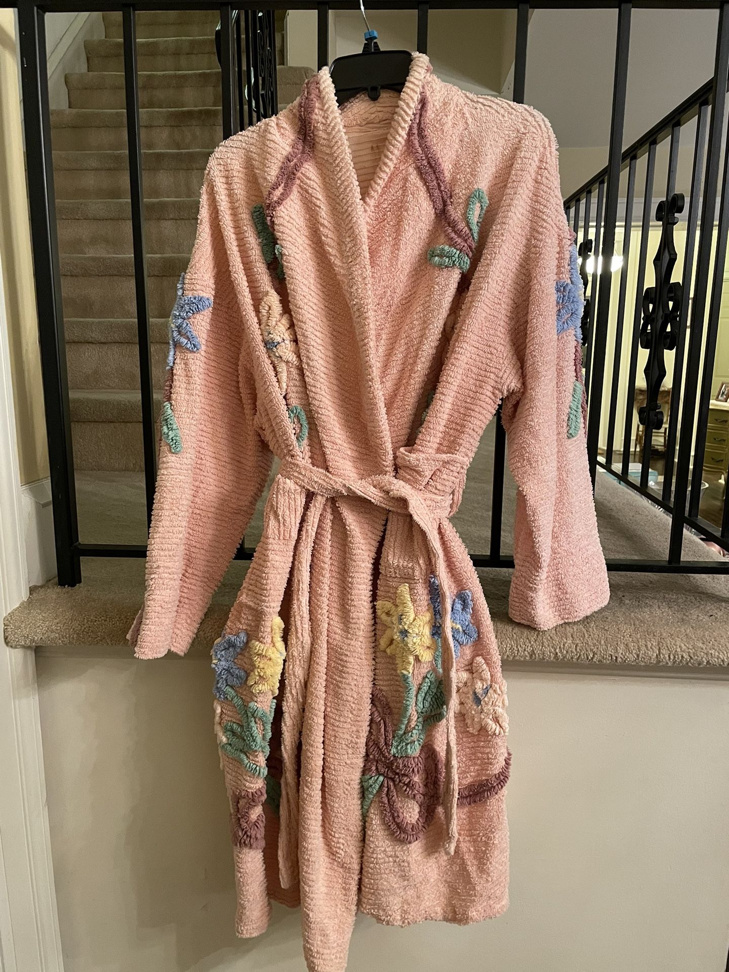 Vintage Chenille Bathrobe