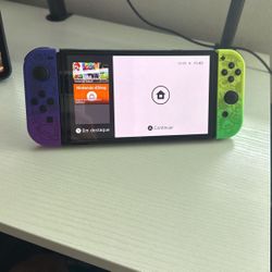 Nintendo Switch Oled Splatoon 
