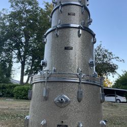 Vintage Tempro Drum Shell Pack – Gold Sparkle – $300 OBO
