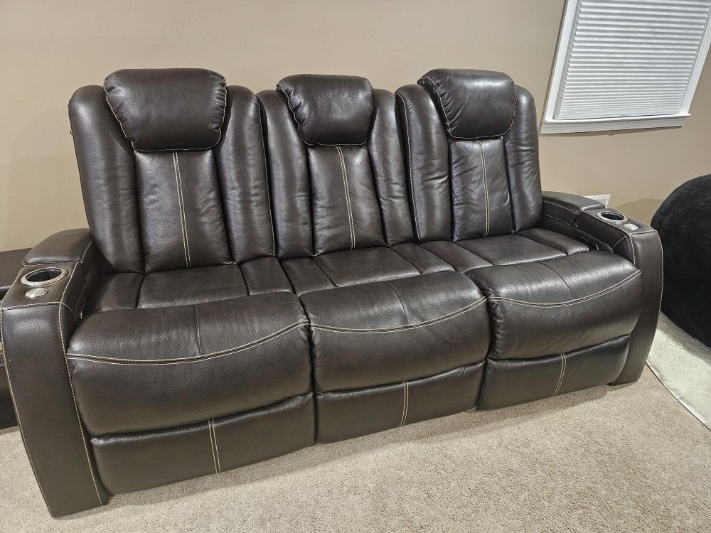 Theater Seating / Couch Set (2 Couches)