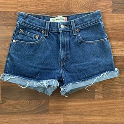 Levi’s 505 Jean Shorts W28 Size 16 Reg (youth Size Or Small In Women)