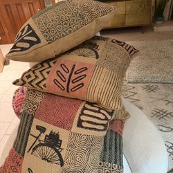 5 HD buttercup "wool" Throw Pillows 