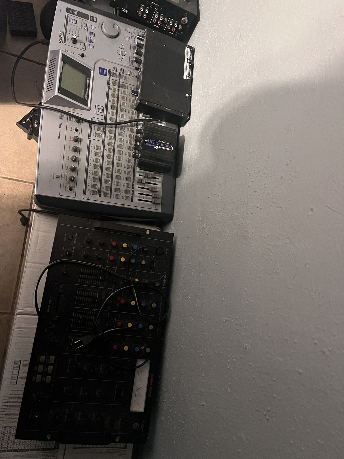 Home studio Equiptment Used