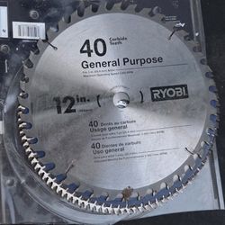 12" Saw Blade Set – Milwaukee, Ryobi, AvantiPro – Used