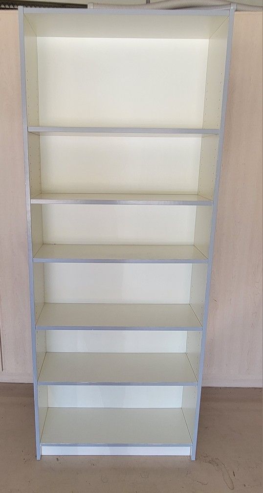 Two (2) IKEA "Billy" Freestandin Bookcase 31 1/2"x11"x79 1/2"