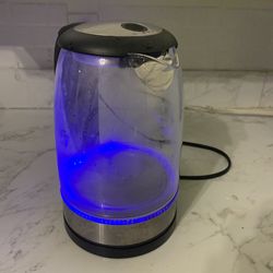 Cosori Black Electric Tea Kettle open box works well