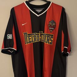 MLS Vintage New Jersey Metro Star Jersey 