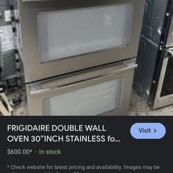 Frigidaire Double Oven