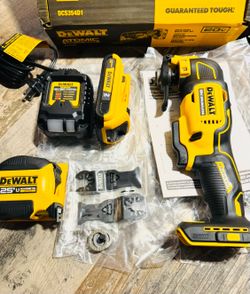 DEWALT ATOMIC 20V MAX Cordless Brushless Oscillating Multi Tool Combo