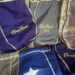 40 CROWN ROYAL BAGS 