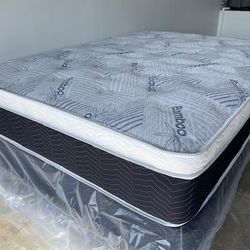 Full Euro Bamboo Orthopedic Mattress!!