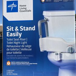 Sit & Stand Toilet Seat Riser