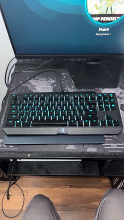 Razer, black widow, TE chroma V2 green switches