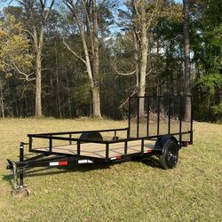 New 6X12 Utility Trailer