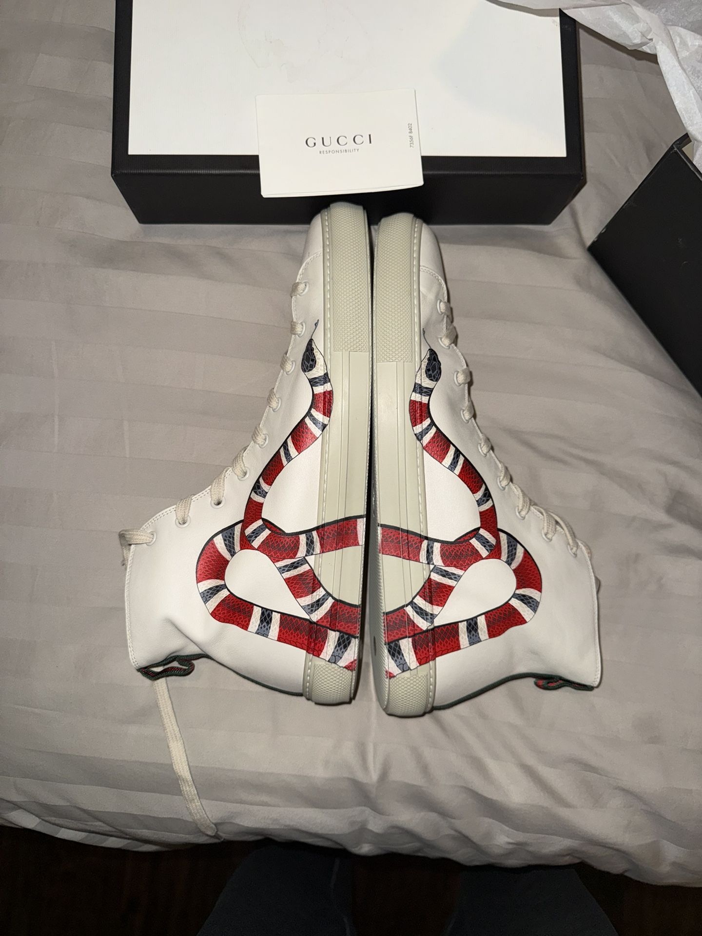 Gucci Snake Converse