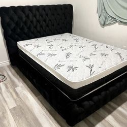 Full size pillow top bamboo brand mattress new